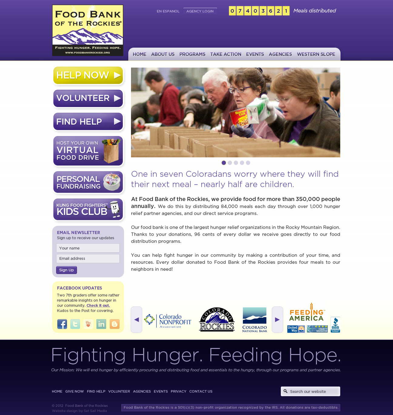 Food Bank of the Rockies website